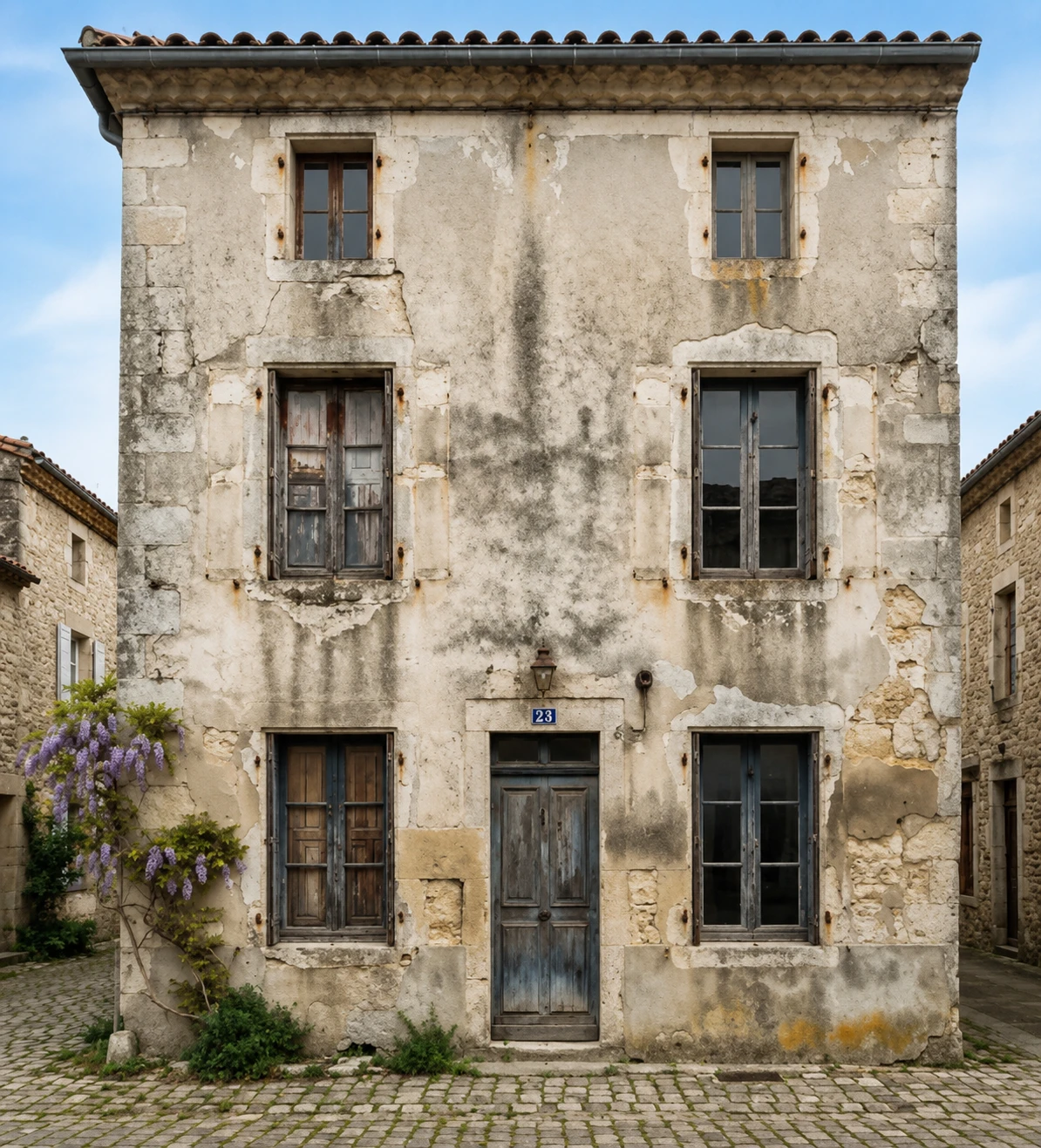 Façade avant rénovation