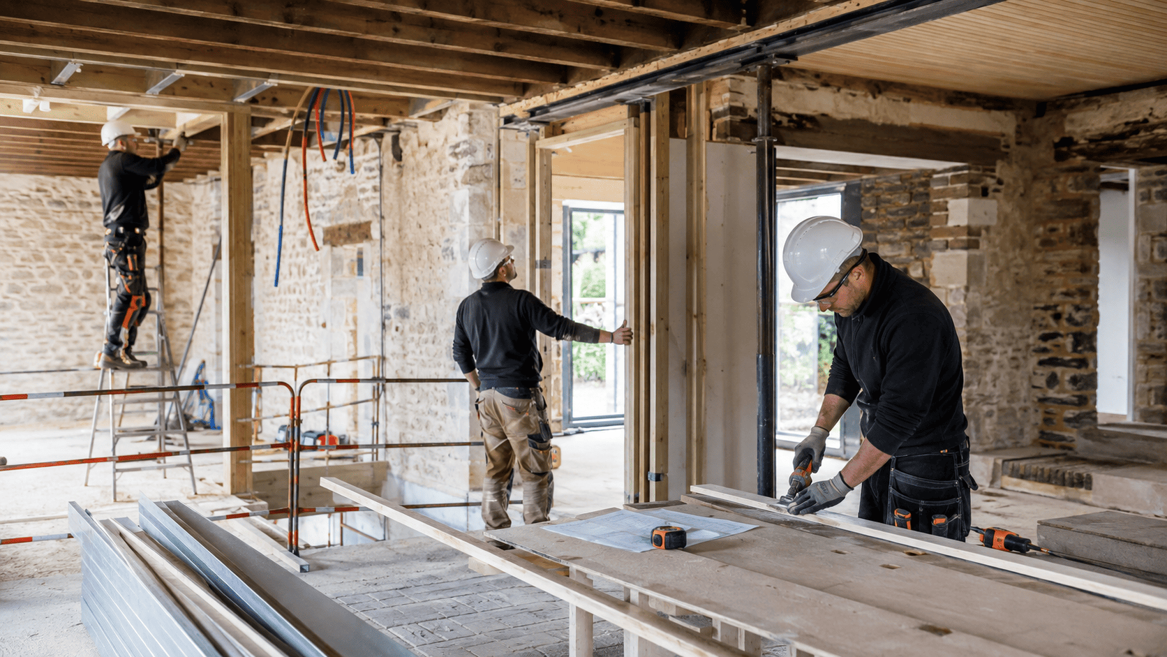 Rénovation d'une maison